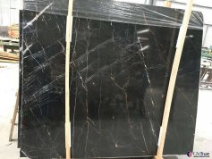 Laurent Black Gold marble